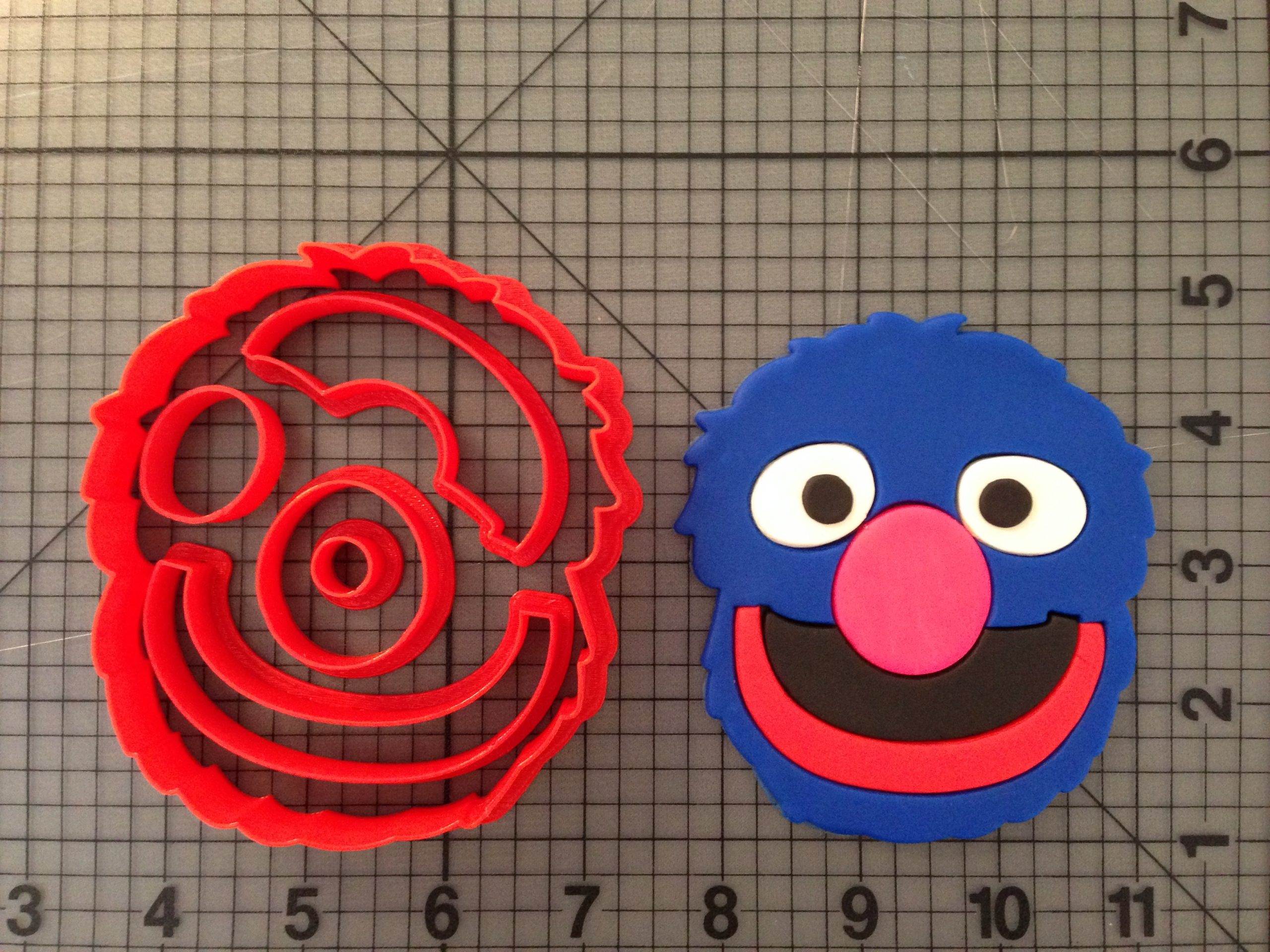 Sesame Street Grover Cookie Cutter Set Jb Cookie Cutters