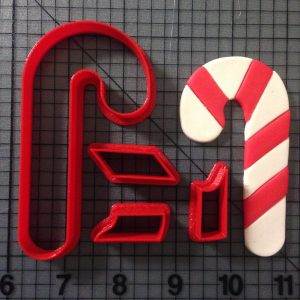 Candy Cane Cookie Cutter Set