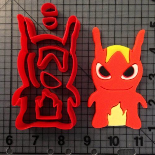 Slugterra - Burpy Cookie Cutter Set (Cartoon Character 134)