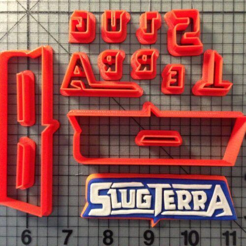Slugterra Logo Cookie Cutter Set (Cartoon Logo 102)