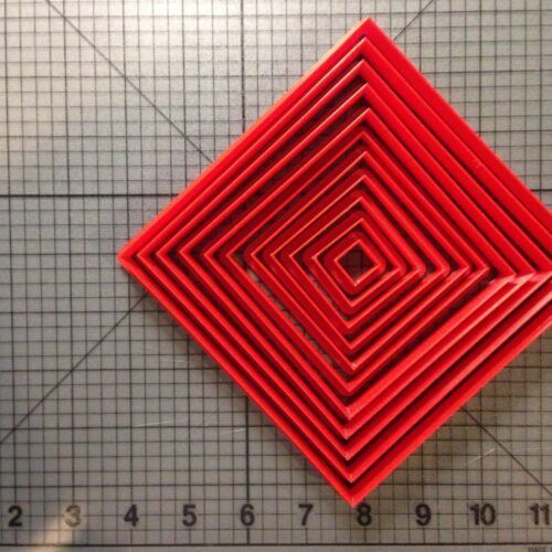 Square 266-A839 Cookie Cutter