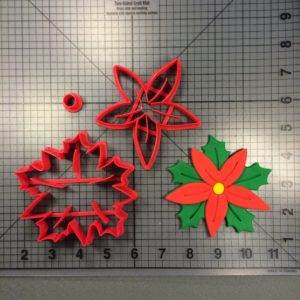 Poinsettia 266-125 Cookie Cutter Set