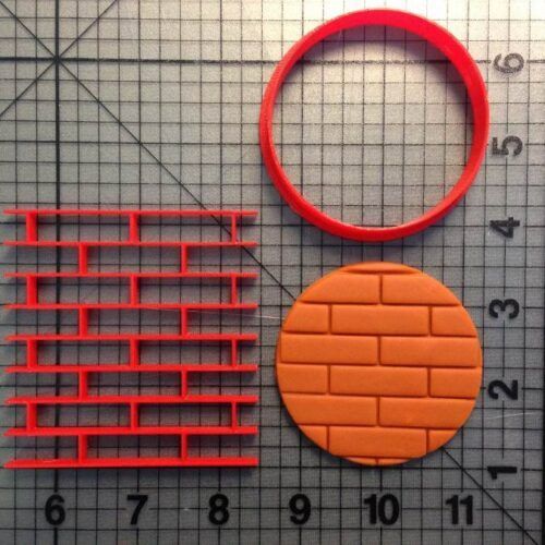 Brick Imprint Cookie Cutter Set