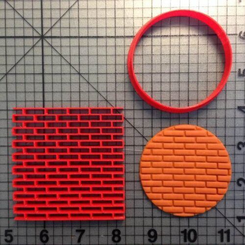 Brick Imprint Cookie Cutter Set