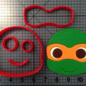 Cute Teenage Mutant Ninja Turtle Cookie Cutter Set