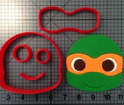 Cute Teenage Mutant Ninja Turtle Cookie Cutter Set