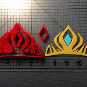 Frozen - Princess Crown Cookie Cutter Set