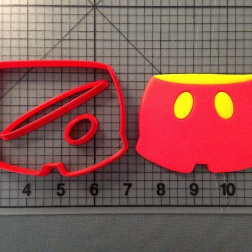 Mickey Mouse Pants Cookie Cutter Set
