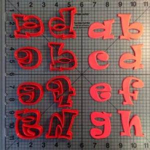 Ravi Font Lowercase Cookie Cutters (1)