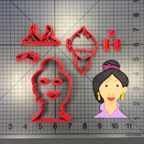 Mulan 266-A952 Cookie Cutter Set