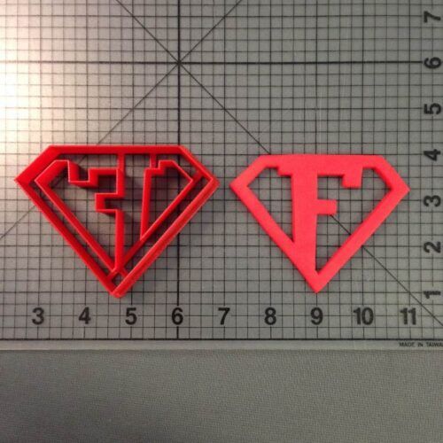 Super Letter F Cookie Cutter