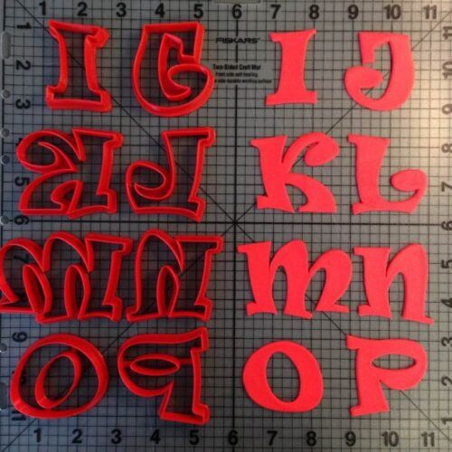 Ravi Font Uppercase Cookie Cutters (2)