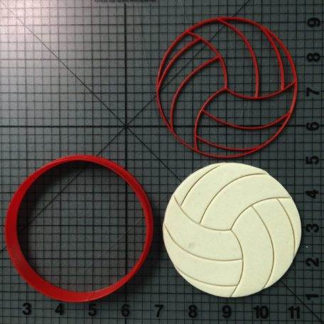 Volley Ball Cookie Cutter Set