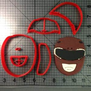 Power Ranger Red Cookie Cutter Set