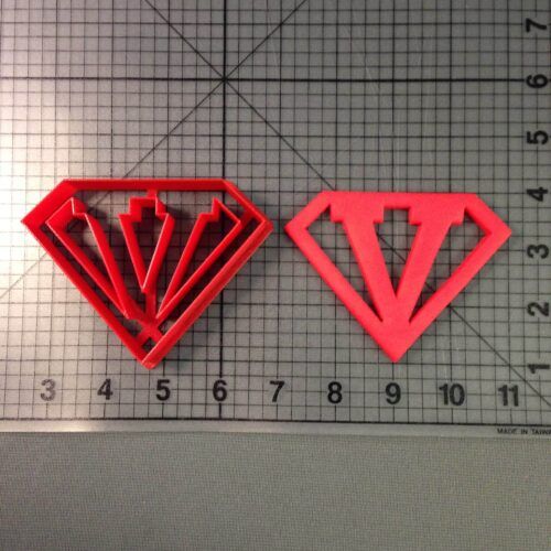 Super Letter V Cookie Cutter