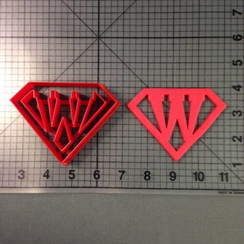 Super Letter W Cookie Cutter