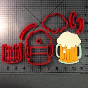 Beer Mug Cookie Cutter Set