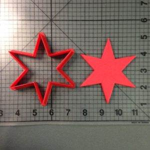 Chicago Red Star Cookie Cutter