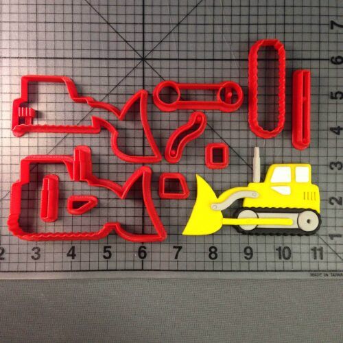 Dozer Cookie Cutter Set