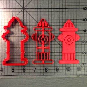 Fire Hydrant Cookie Cutter and Stamp