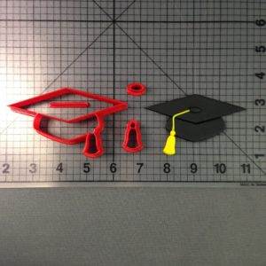 Graduation Hat Cookie Cutter Set