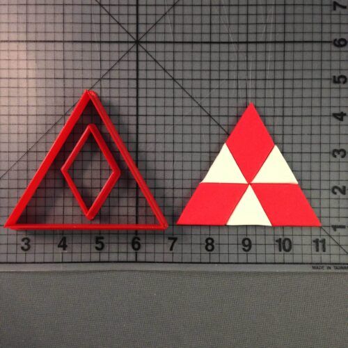 Mitsubishi Logo Cookie Cutter
