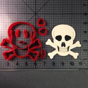 Skull & Crossbones Cookie Cutter Set