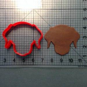 Dog Face 102 Cookie Cutter