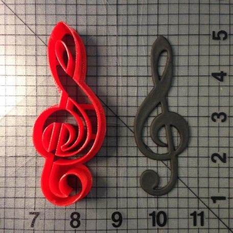 Treble Clef Cookie Cutter