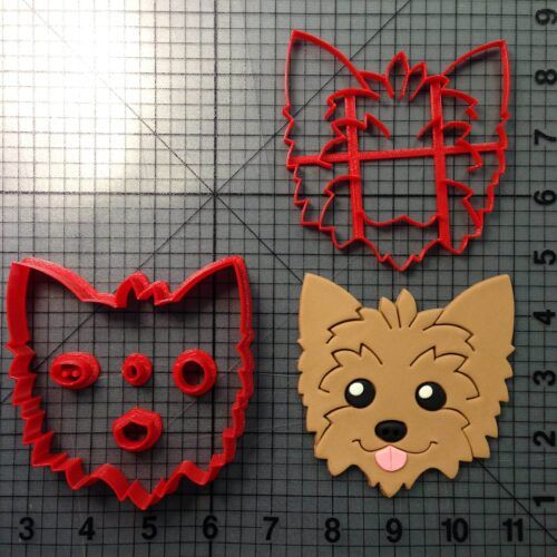 Yorkie Cookie Cutter Set