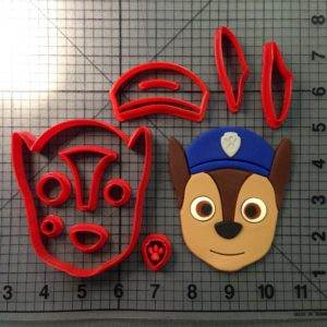 Paw Patrol - Chase 266-B419 Cookie Cutter Set (4 inch)