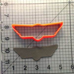 Airplane Wings 101 Cookie Cutter