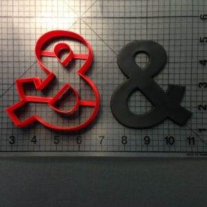 Ampersand 100 Cookie Cutter