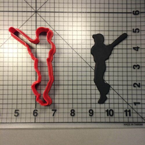 Baseball Player 101 Cookie Cutter