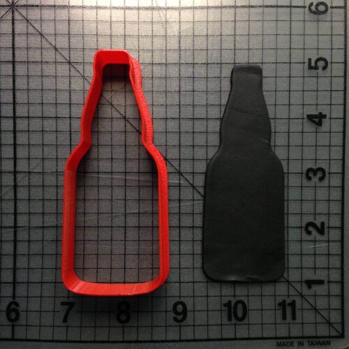 Beer Bottle 101 Cookie Cutter