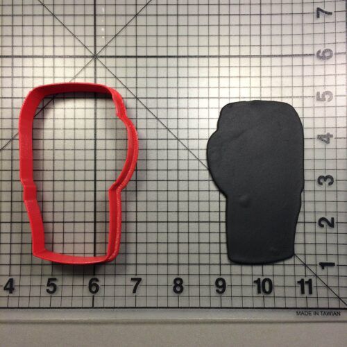 Boxing Glove 100 Cookie Cutter