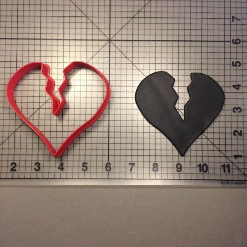 Broken Heart 101 Cookie Cutter