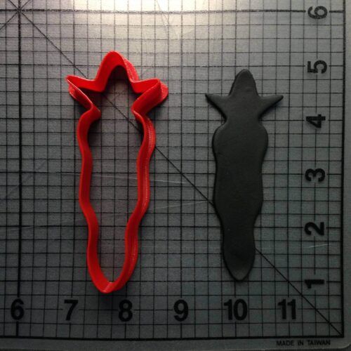Carrot 101 Cookie Cutter