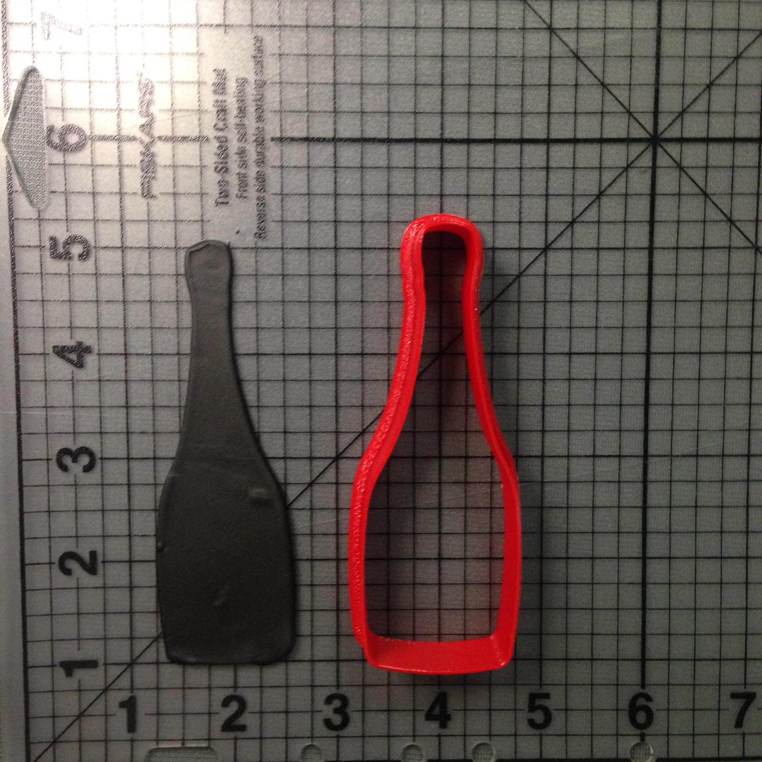 Champagne Bottle 101 Cookie Cutter