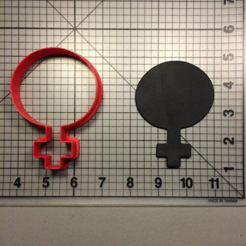Female Symbol 100 Cookie Cutter
