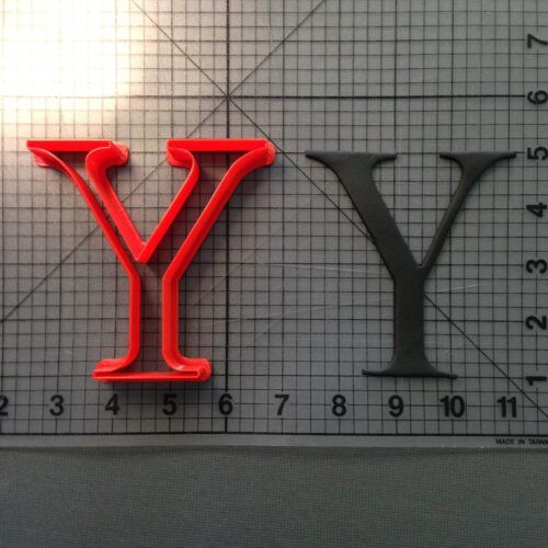 Greek Letter Upsilon Cookie Cutter