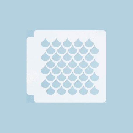 Fish Scale 783-057 Stencil (4 inch)