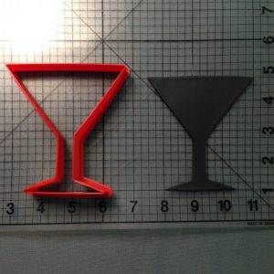 Martini Glass 101 Cookie Cutter