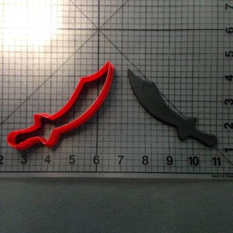 Pirate Sword 101 Cookie Cutter