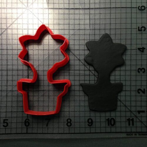 Potted Flower 101 Cookie Cutter