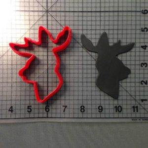 Reindeer Head 102 Cookie Cutter