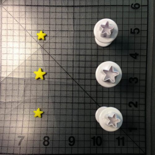 Star Plunger Cookie Cutter Set