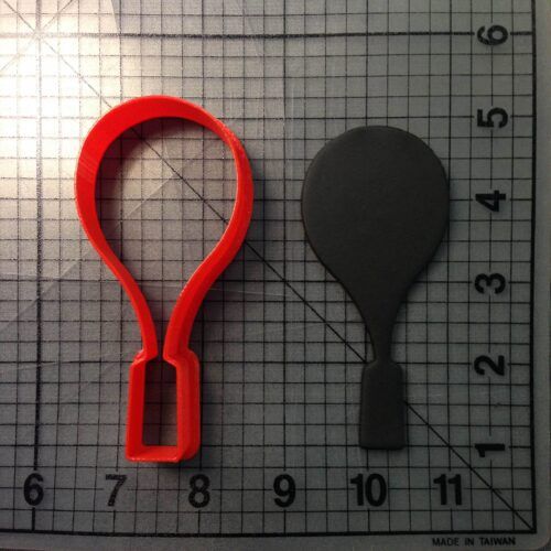 Tennis Raquet 100 Cookie Cutter