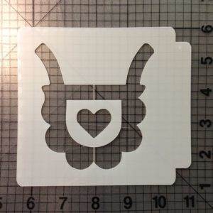 Baby Bib Stencil 100