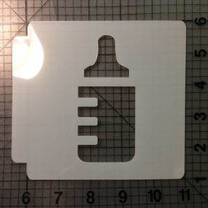 Baby Bottle Stencil 100